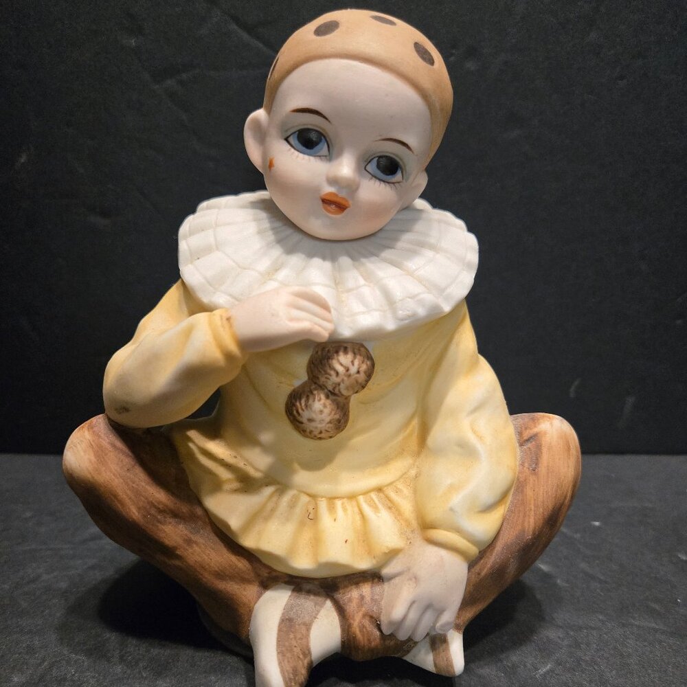 VINTAGE MANN CLOWN MUSIC BOX